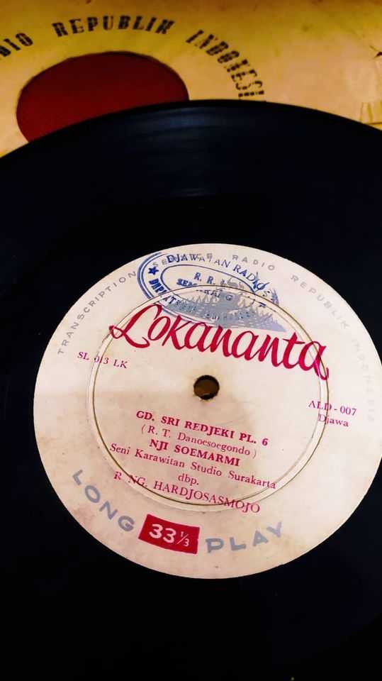 Piringan Hitam Lokananta Djawa