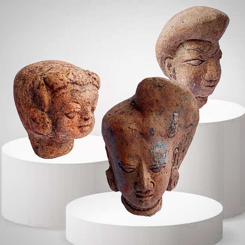 Patung Kepala Terakota