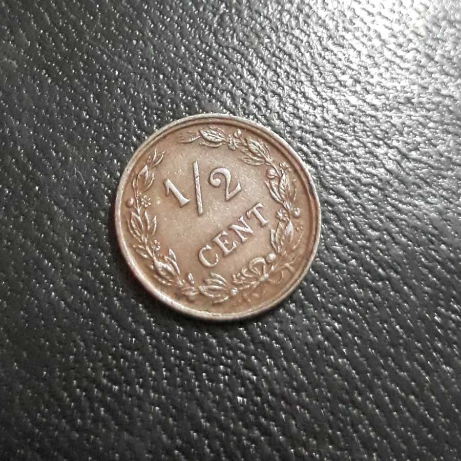 Belanda ( Netherlands ) - 0.5 Cents 1903 : Koin / Asing / Kuno