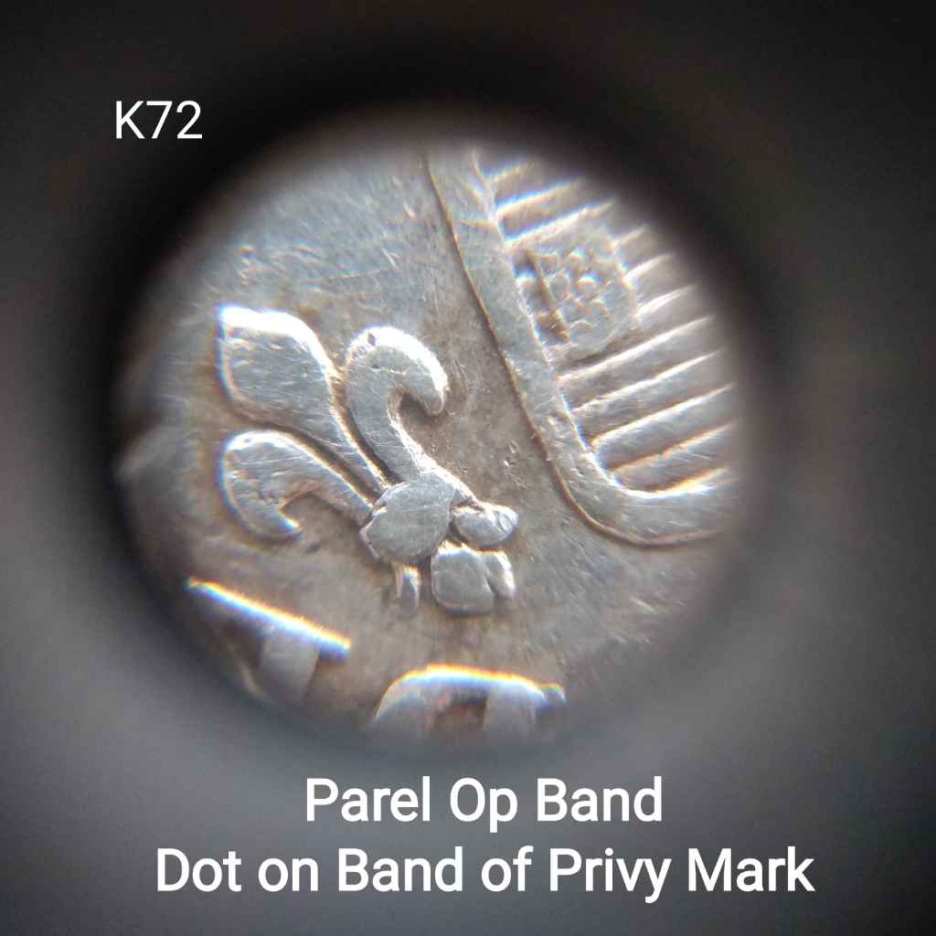 Koin Perak Belanda LANGKA Willem II 2 Setengah Gulden 1845 Dot On Lily