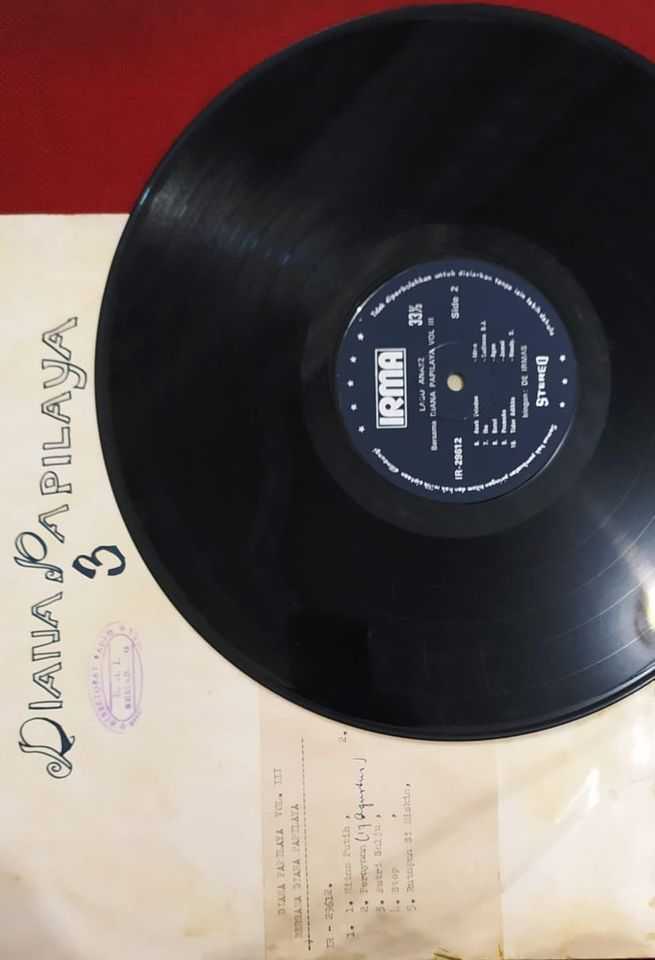 Piringan Hitam Lagu Anak - Anak - Diana Papilaya Vol III