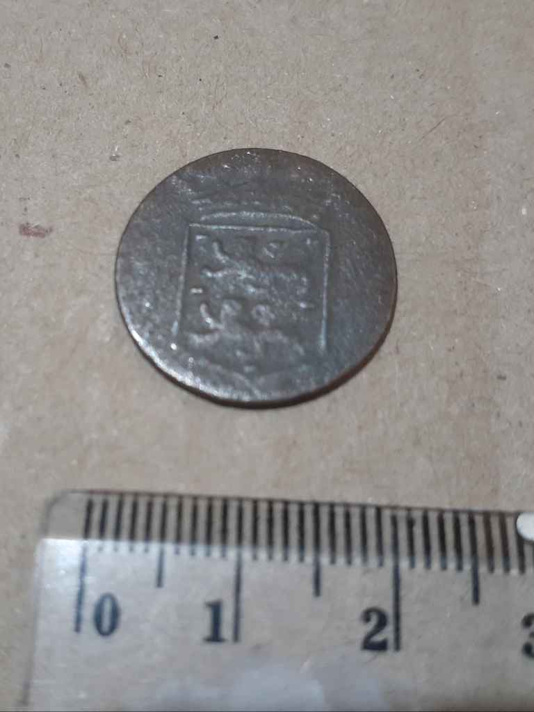 21.1 keping koin voc west friesland 1747 1 duit