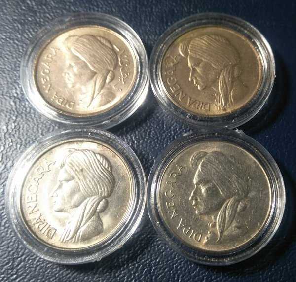 A 1636 Set Tahun Koin Dipanegara Kondisi Sesuai Gambar