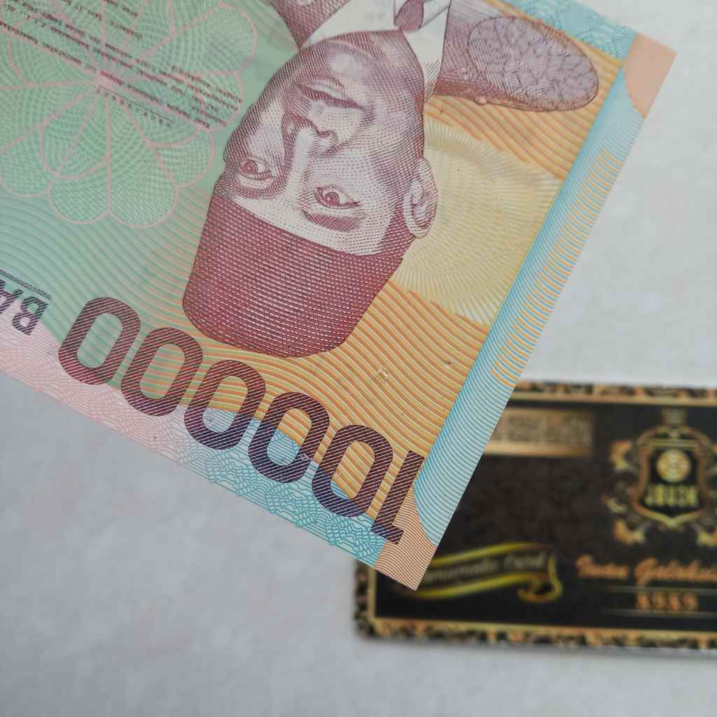 Uang Kuno Indonesia 100000 Sukarno Hatta Polymer