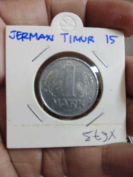 X673 Jerman Timur 1 Mark 1977 sesuai gambar