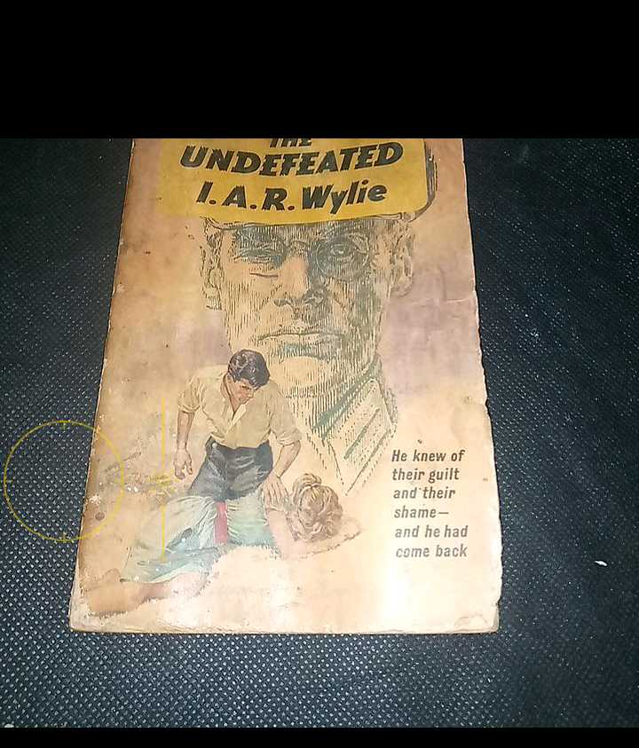 Novel THE UNDEFEATED By I A R Wylieee  Printed in GREAT BRITAIN Tahun 1957