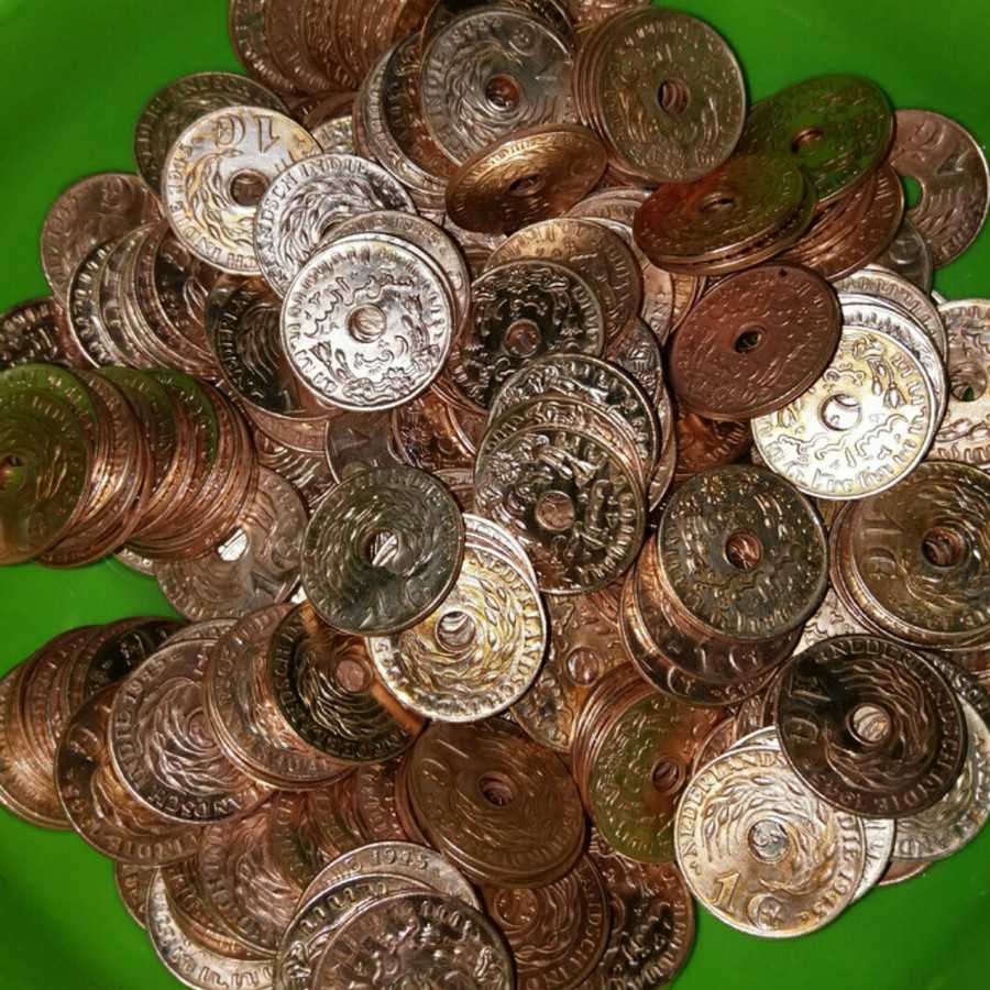 koin 1 cent bolong