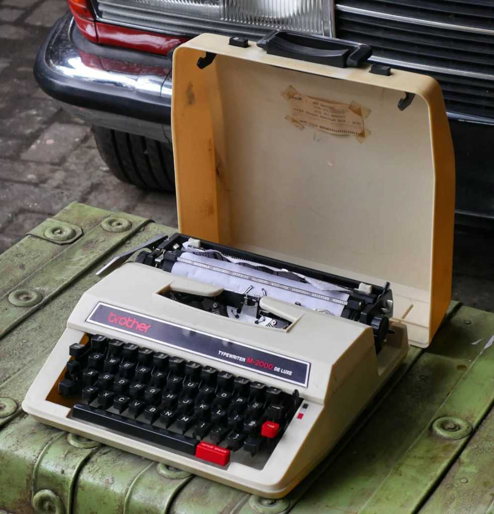 Mesin Ketik Brother Kondisi Fungsi