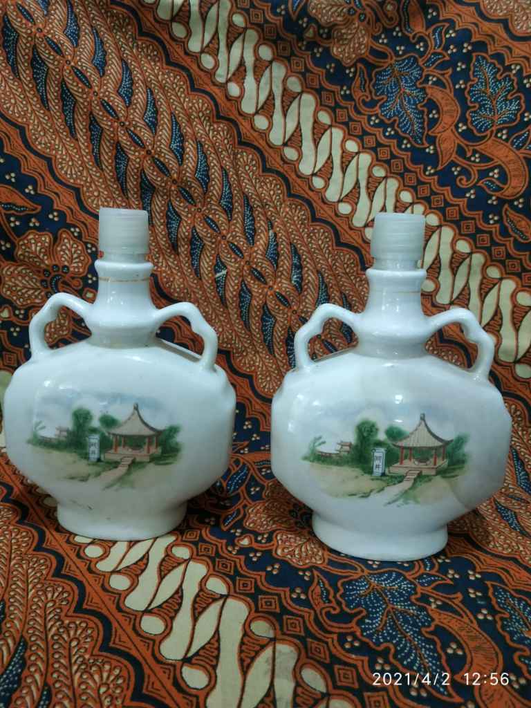 2 Buah Tempat Minuman China [HB163]