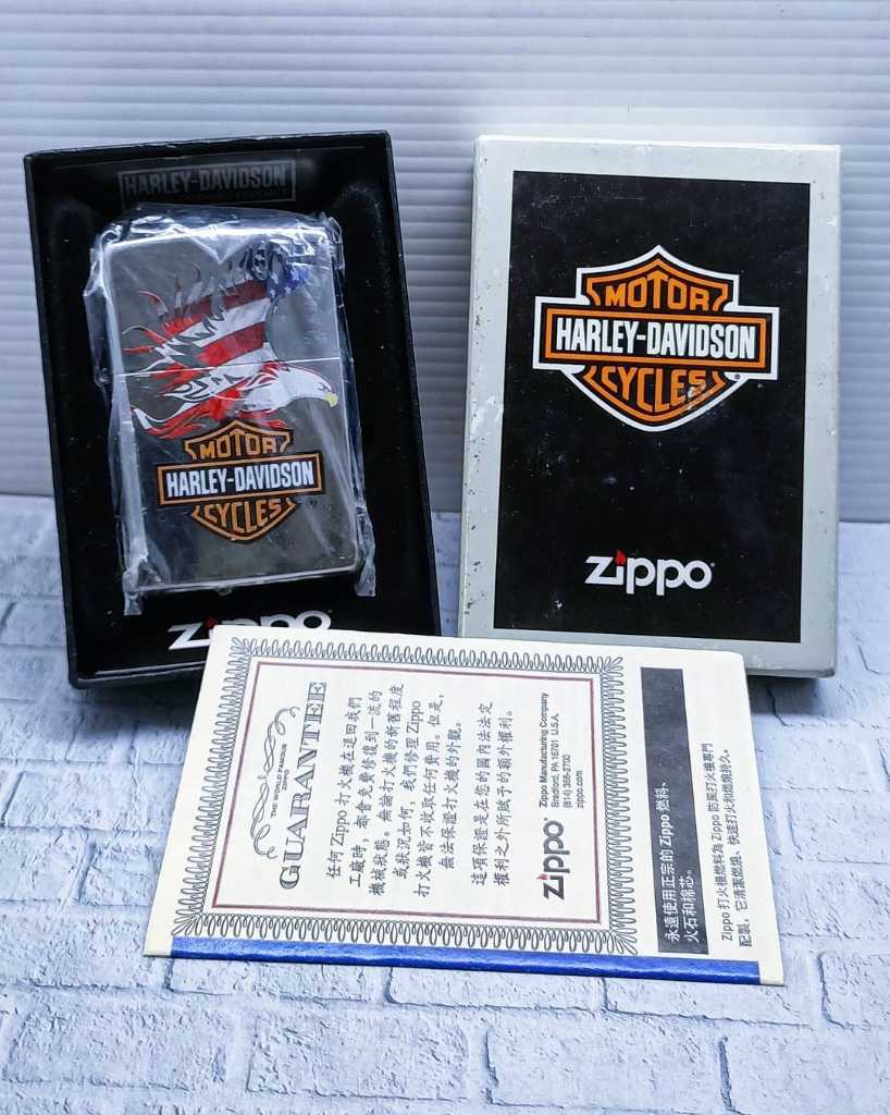 ZIPPO HARLEY-DAVIDSON American Flag - Made in USA