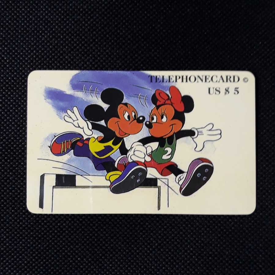 Kartu Telepon Umum Luar : Telephonecard, US - Mickey (2)