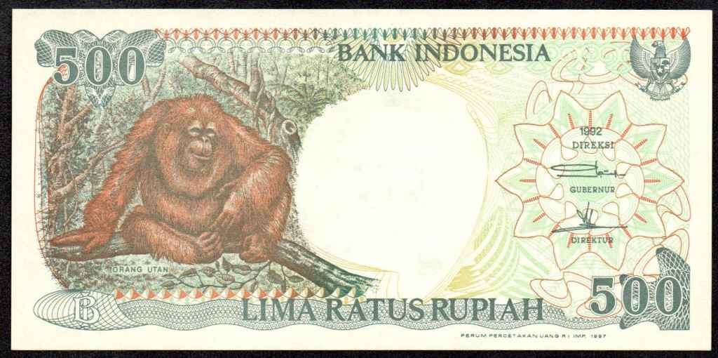Indonesia 500 Rupiah 1992/1997