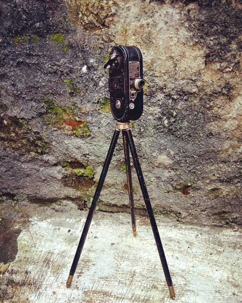 Vintage "KEYSTONE" 8mm Movie Camera Model K-8. Circa '40s.