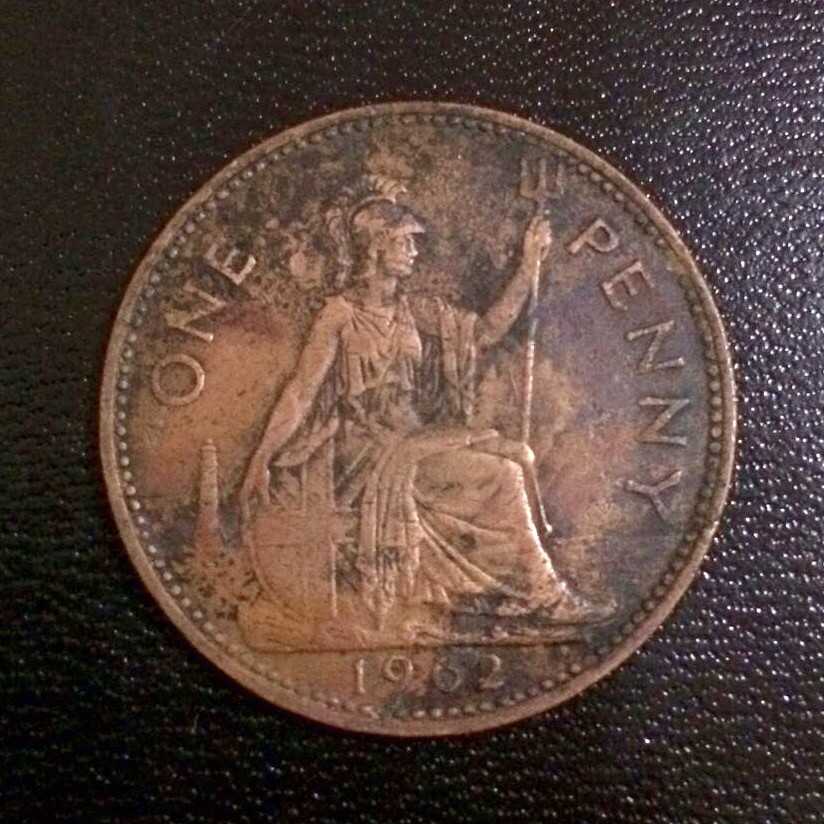 Britania Raya ( Great Britain ) - 1 Penny 1962 : Koin / Asing / Kuno
