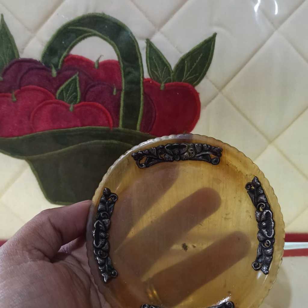 Pisin Keramik Perak Vintage