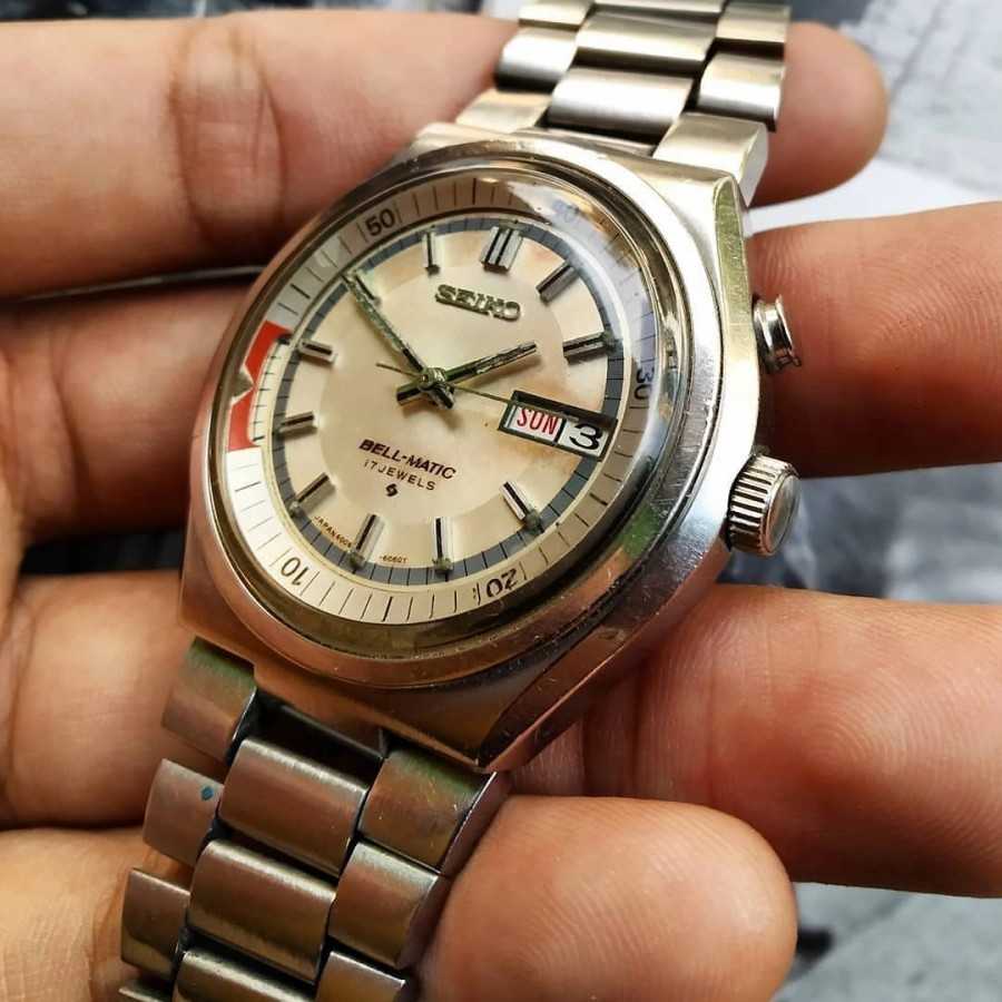 Seiko bell matic 17 jewels sale