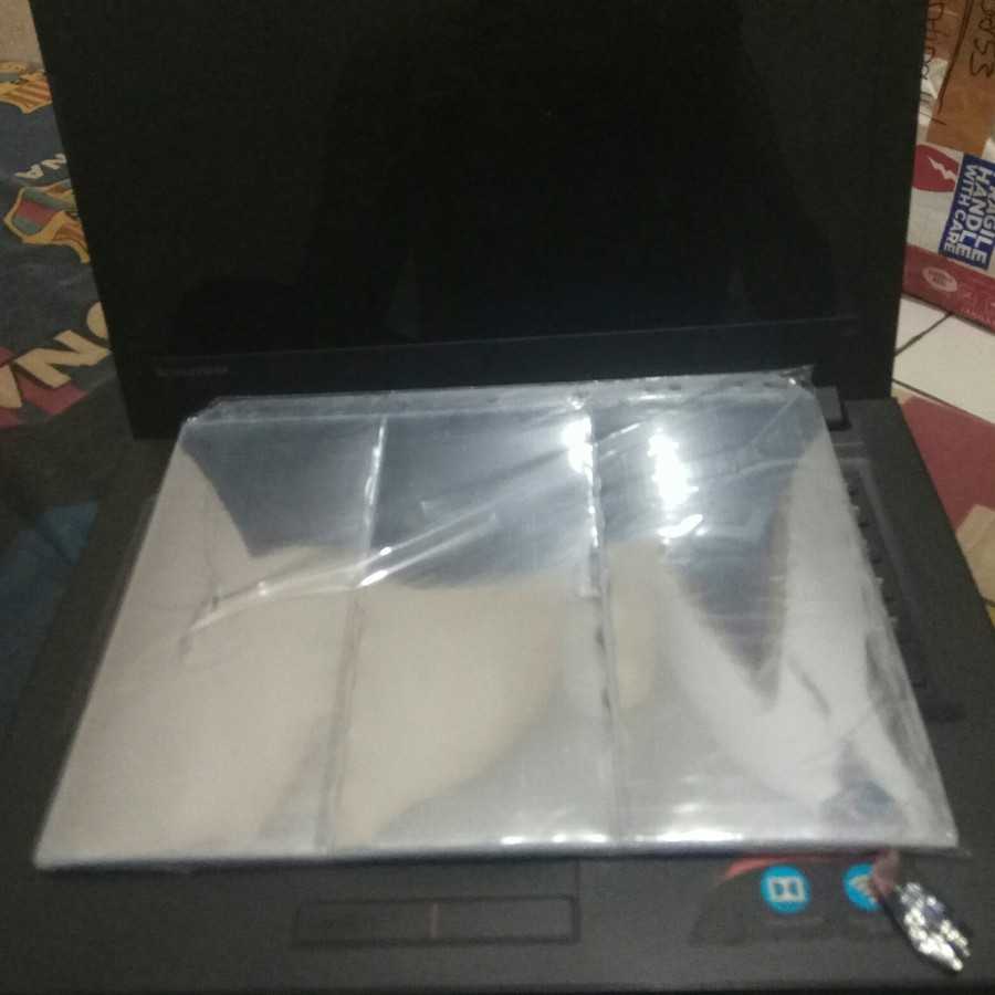 Refill uang kertas transparan,bening,putih