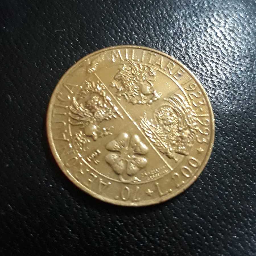 Italia ( Italy ) - 200 Lire 1993 Komemoratif : Koin / Asing / Kuno