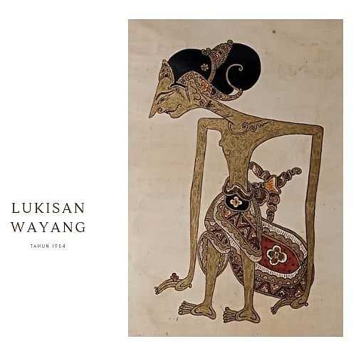 Lukisan wayang Antik