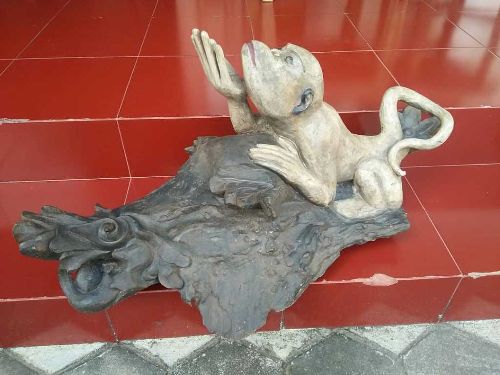 Bonggol Kayu Jati dekoration