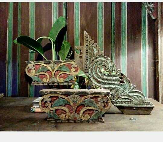 3pcs Ukiran/Ornamen Rumah Jawa