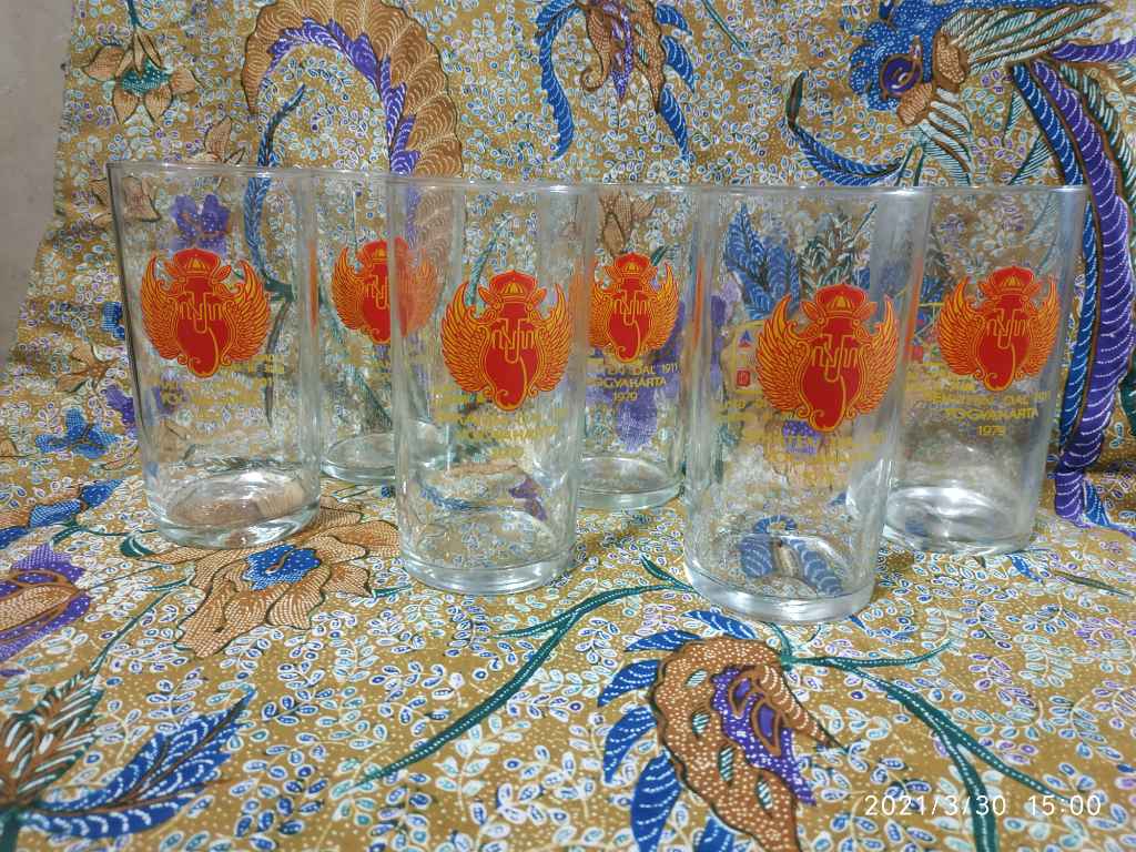 Gelas pengetan SEKATEN DAL 1911 YOGYAKARTA 1979
