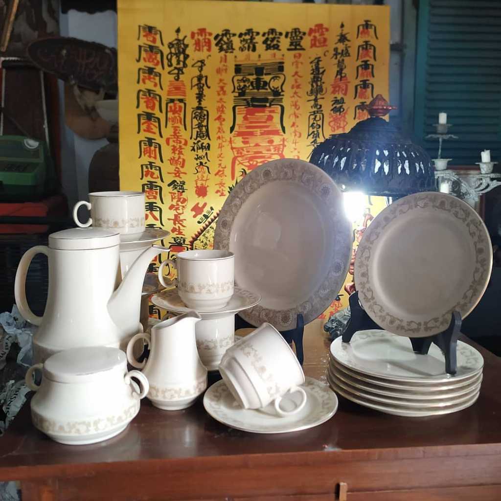 Tea set Komplit vintage