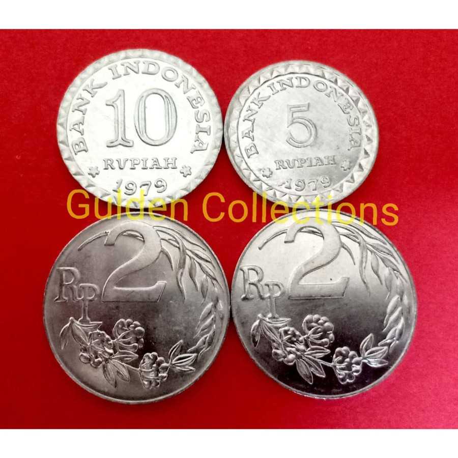 Paket mahar 19 rupiah koin uang kuno mahar pernikahan