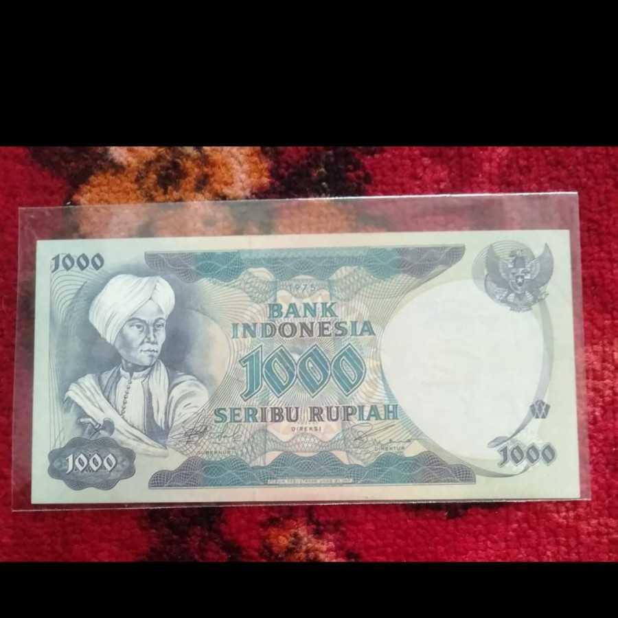 uang kuno 1000 Diponegoro gress