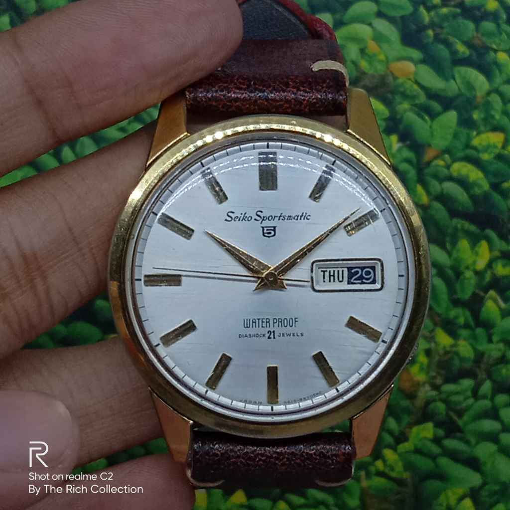 Seiko sportsmatic 21 online jewels