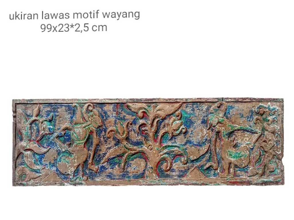 Ukiran Kayu Wayang & Pohon Kehidupan