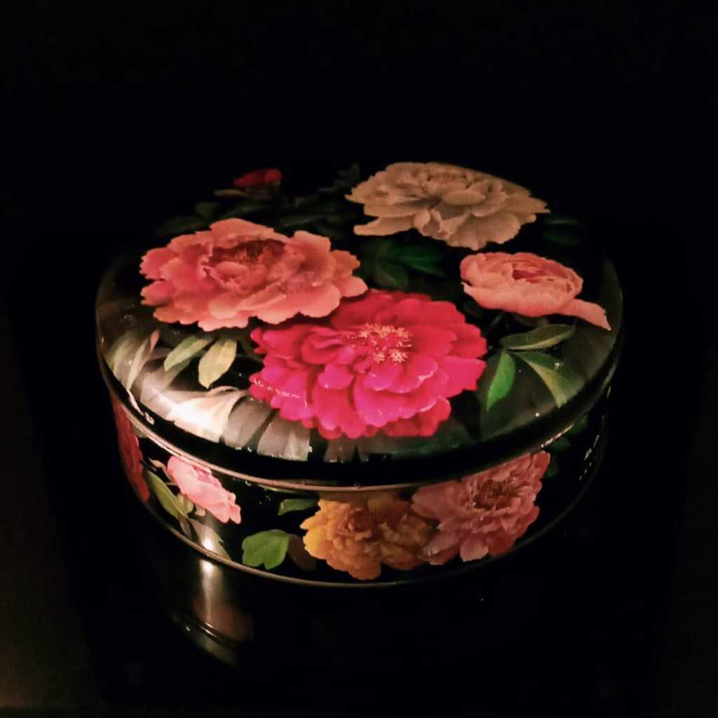 Tinbox diameter 20 cm T.7cm.