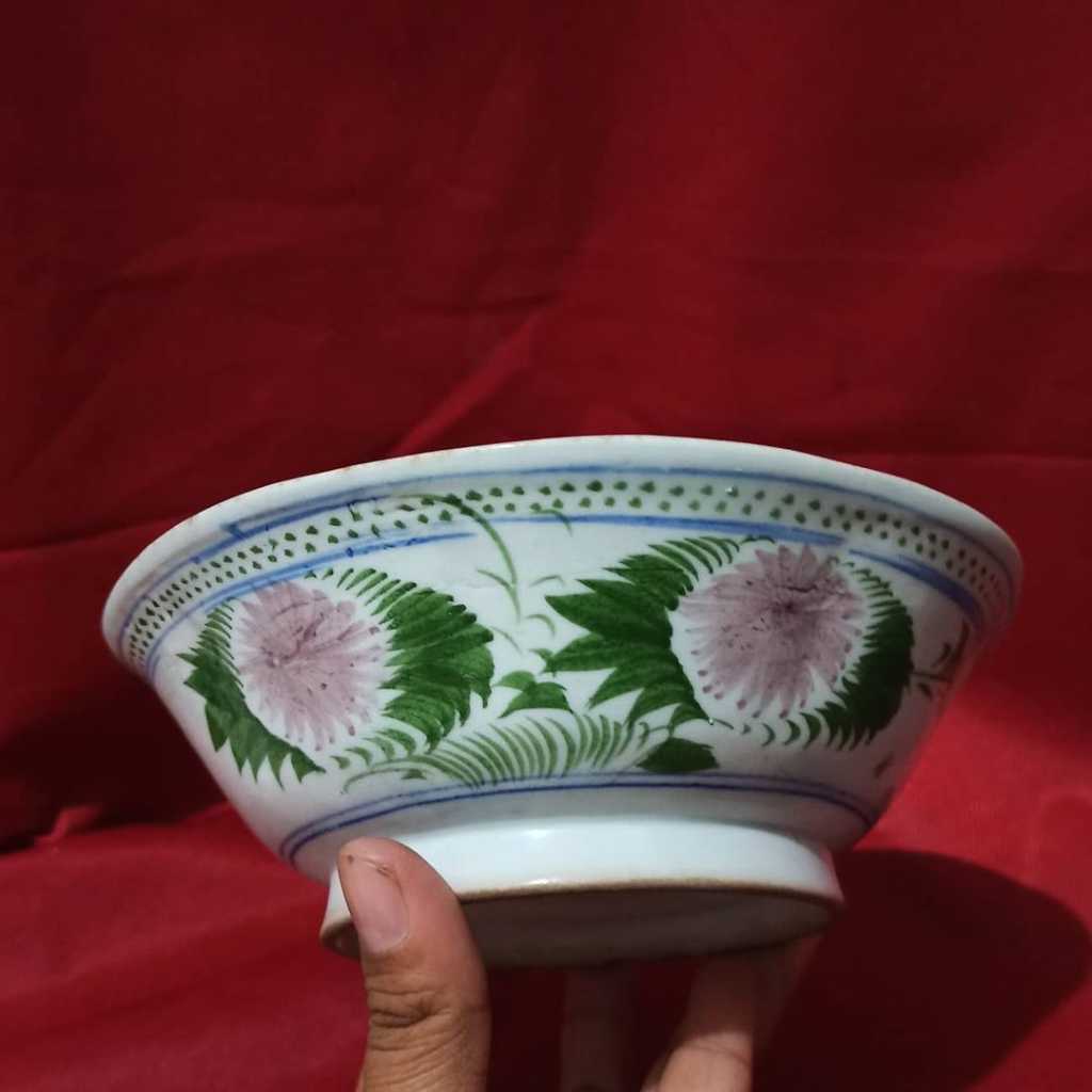 Mangkok Keramik China Vintage