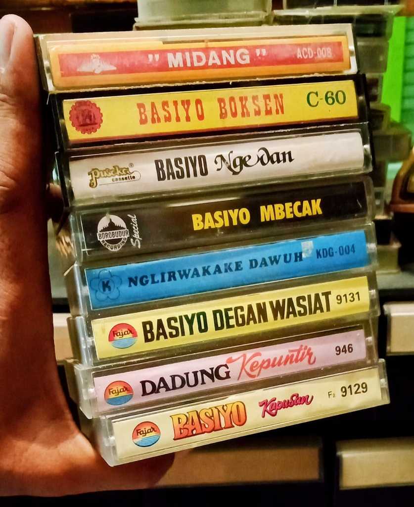 Kaset pita Dagelan Mataram BASIYO.