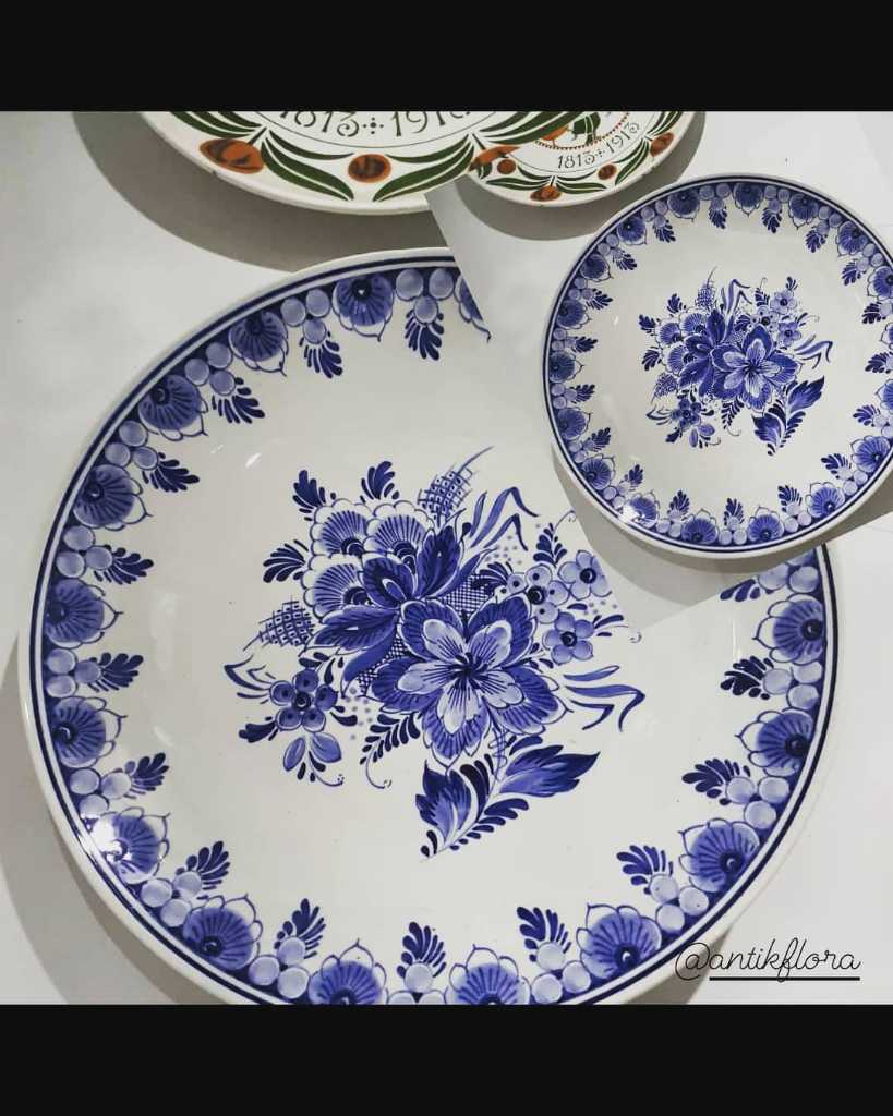 Blue&WhitePlate//Bunga