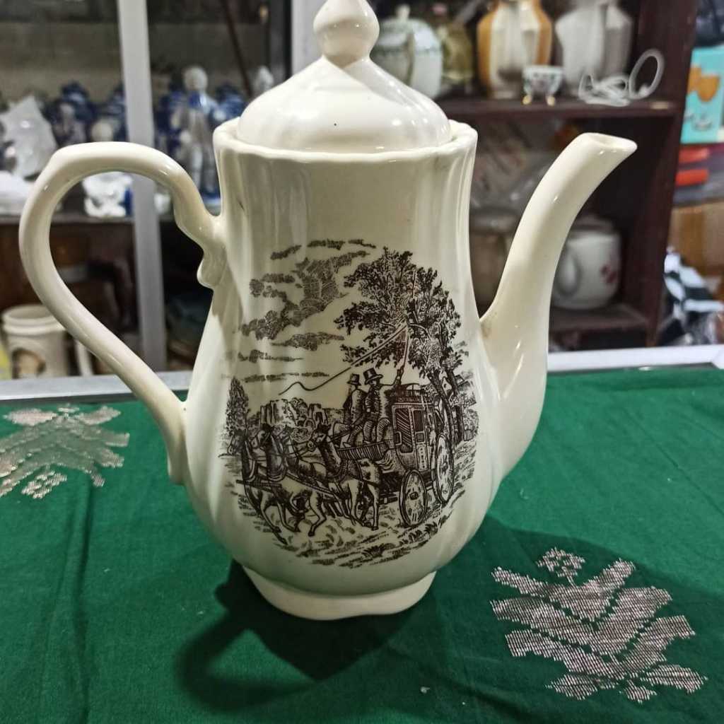 Teko Keramik Jepang Vintage