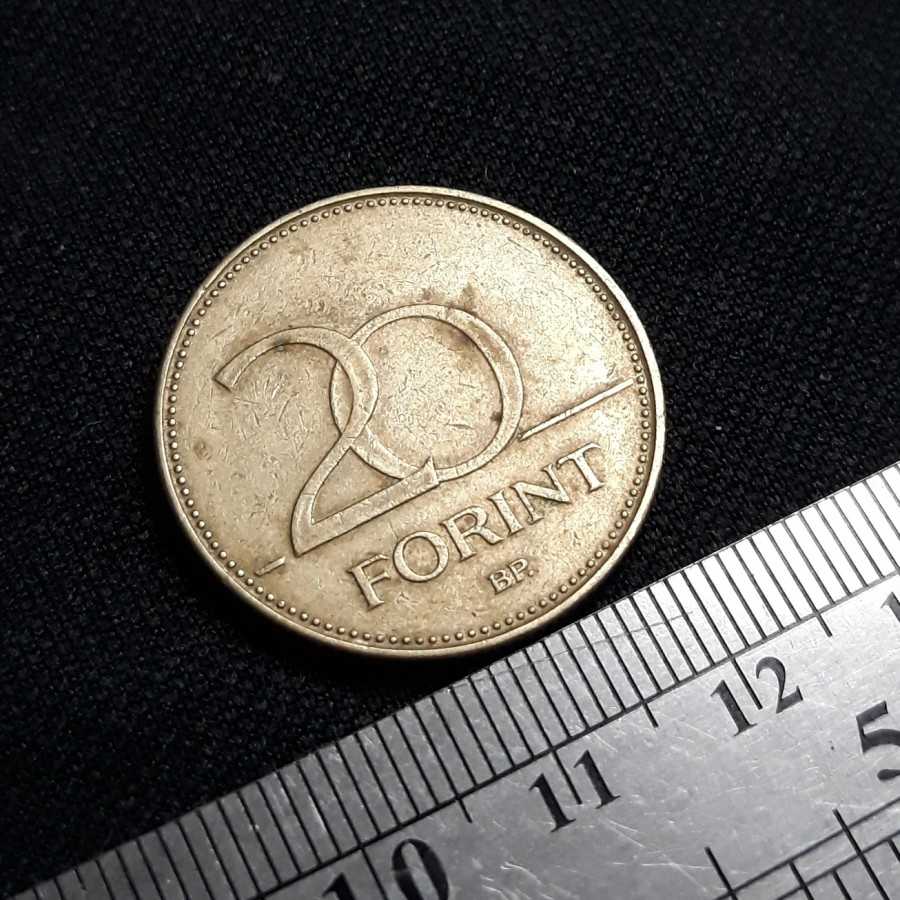 Hongaria ( Hungary ) - 20 Forint 1993 : Koin / Asing / Kuno