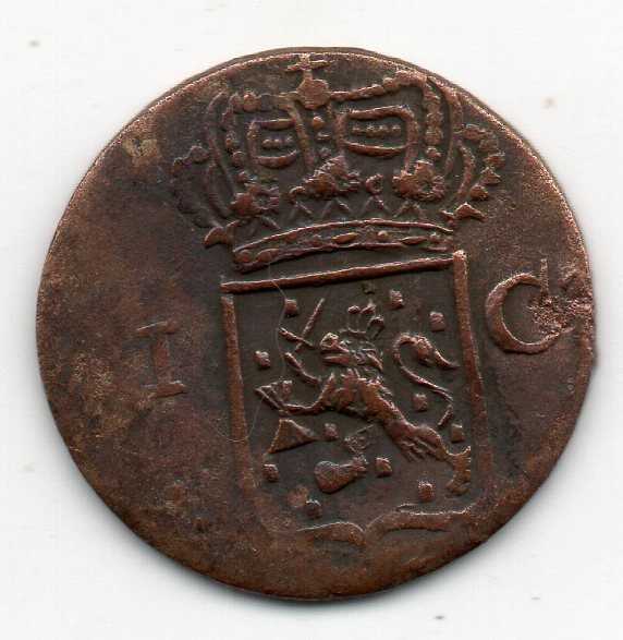 A4029 Koin kuno 1 Cent 1835 Cetak bergeser Dikit Error Sesuai Gambar