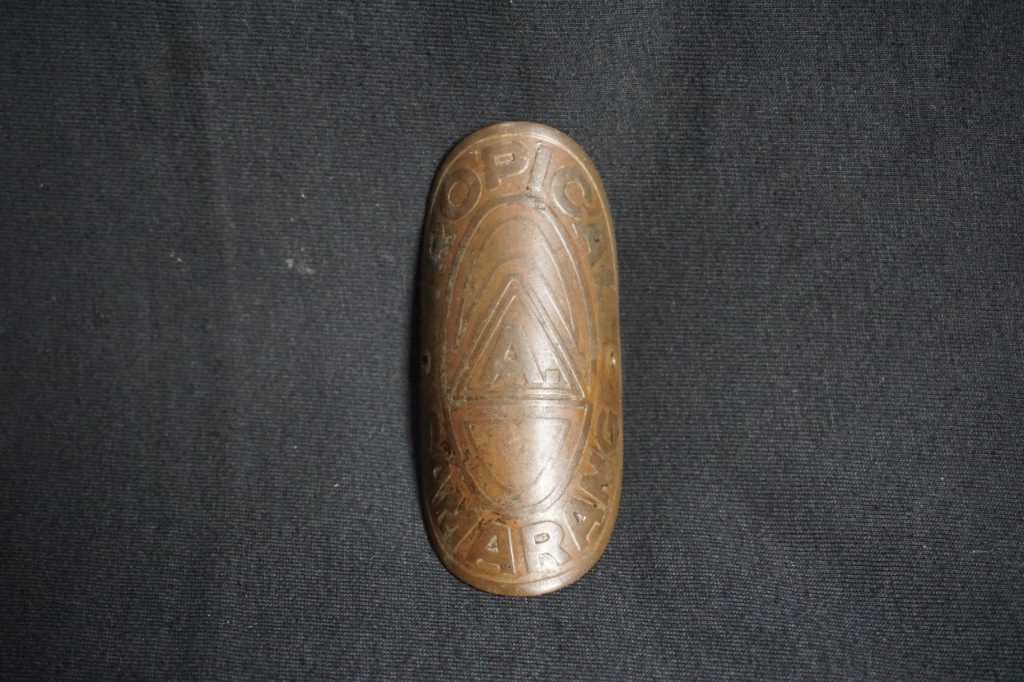 Emblem Plat Sepeda Ontel Merk Tropical Semarang