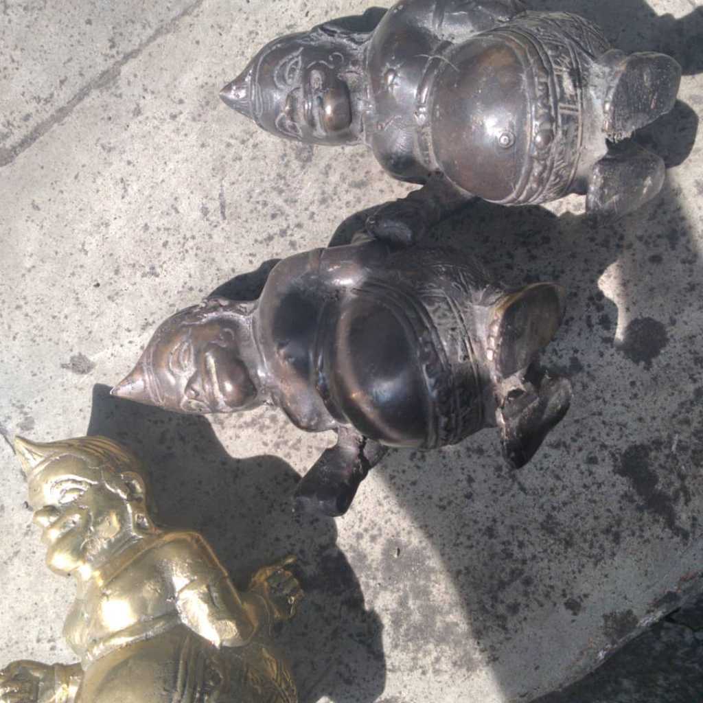 Patung Kuningan Vintage