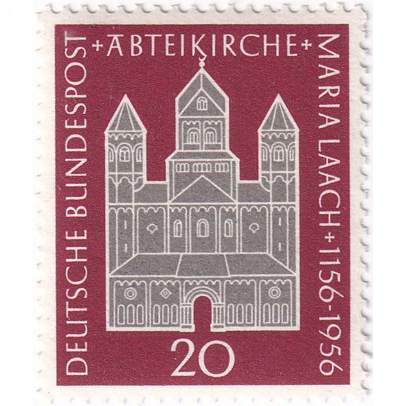 Prangko Germany 1956 - The 800th Anniversary of the Church of Maria Laach