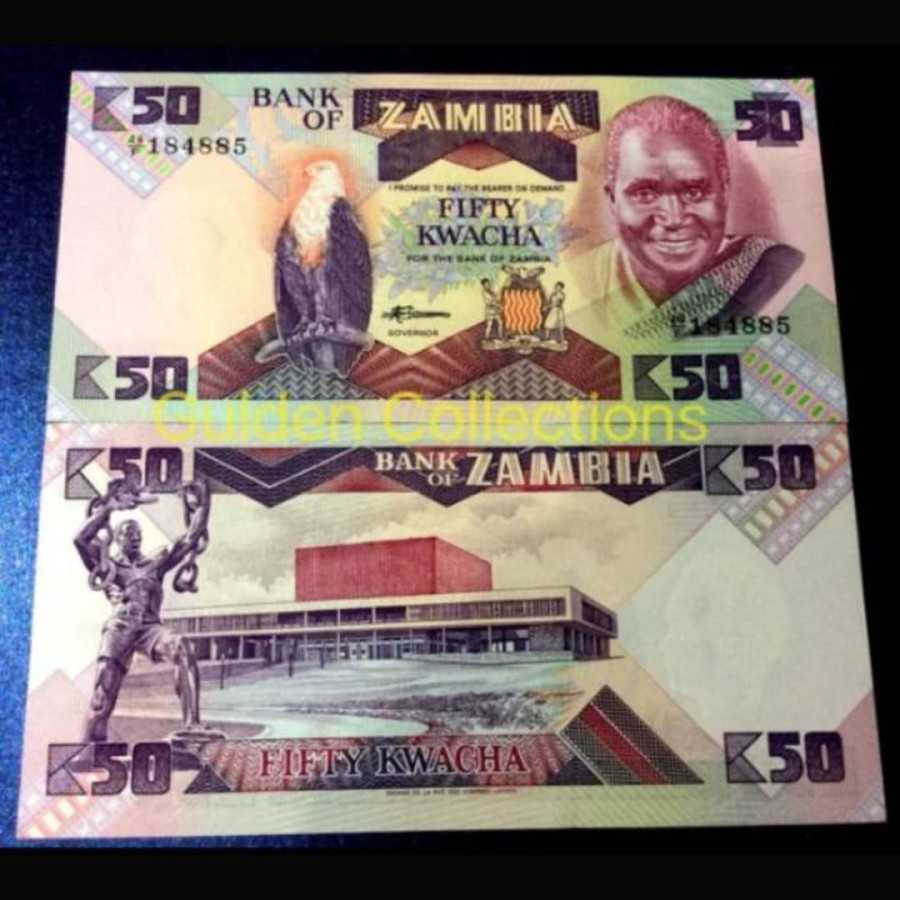 Zambia 50 Kwacha UNC