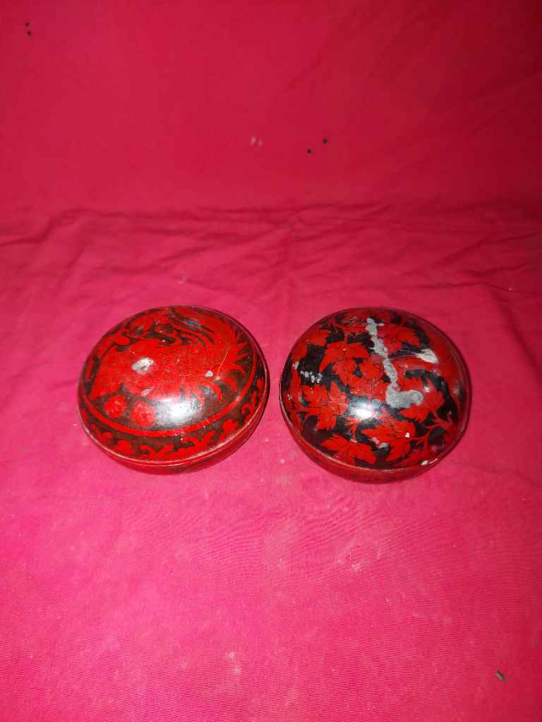 Sepasang cepuk perhiasan palembang tua