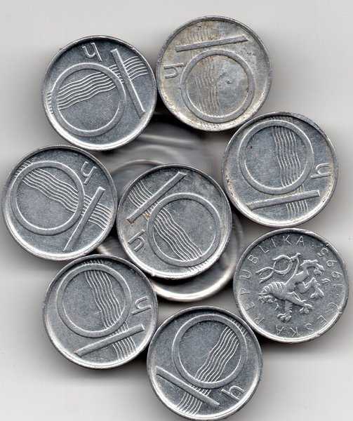 A 2021 Per 1 Keping Koin Republika Ceska Pecahan 10 H Tahun 1995 kondisi Sesuai Gambar