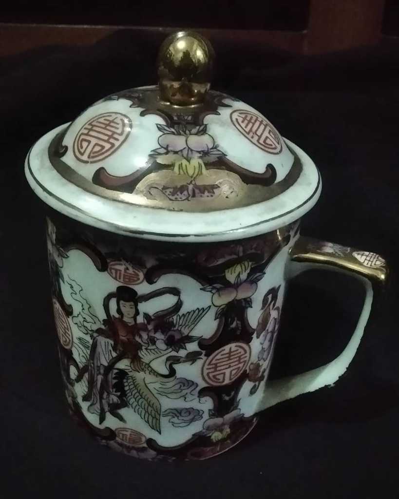 Mug china tinggi 15cm diameter 6 cm