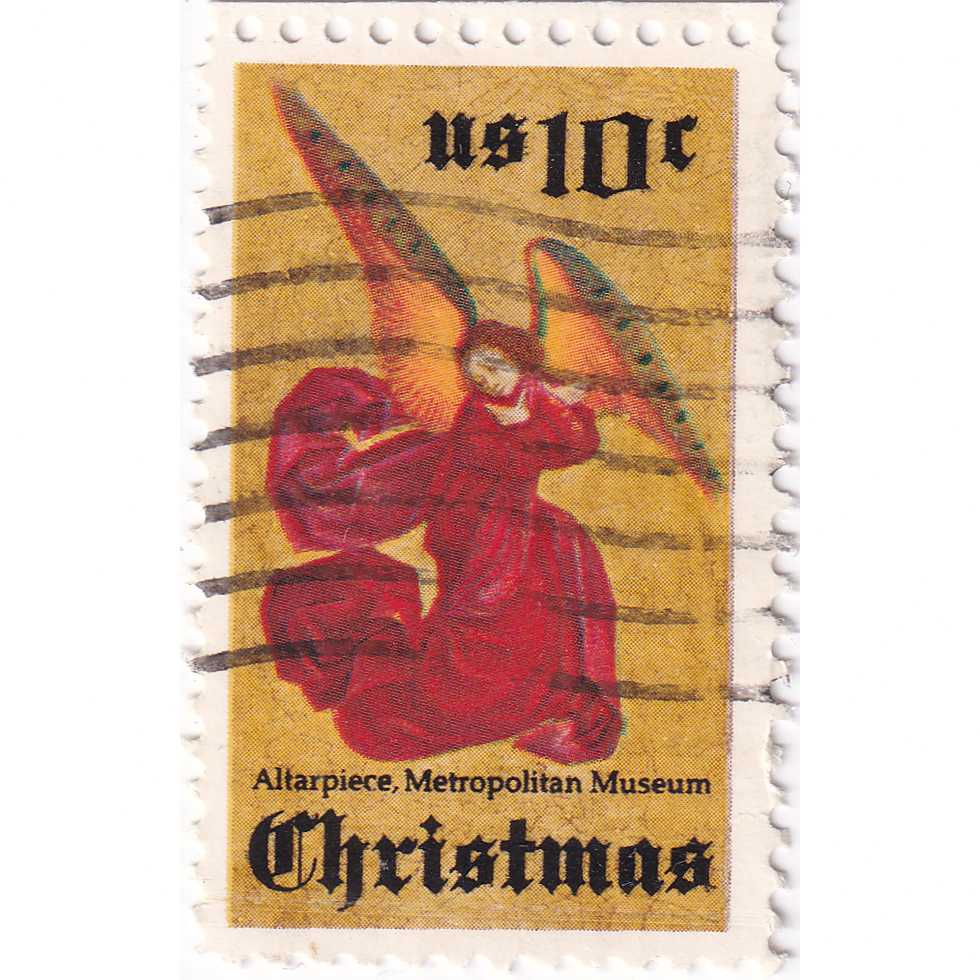 Prangko United States 1974 - Christmas Stamps AKS Used