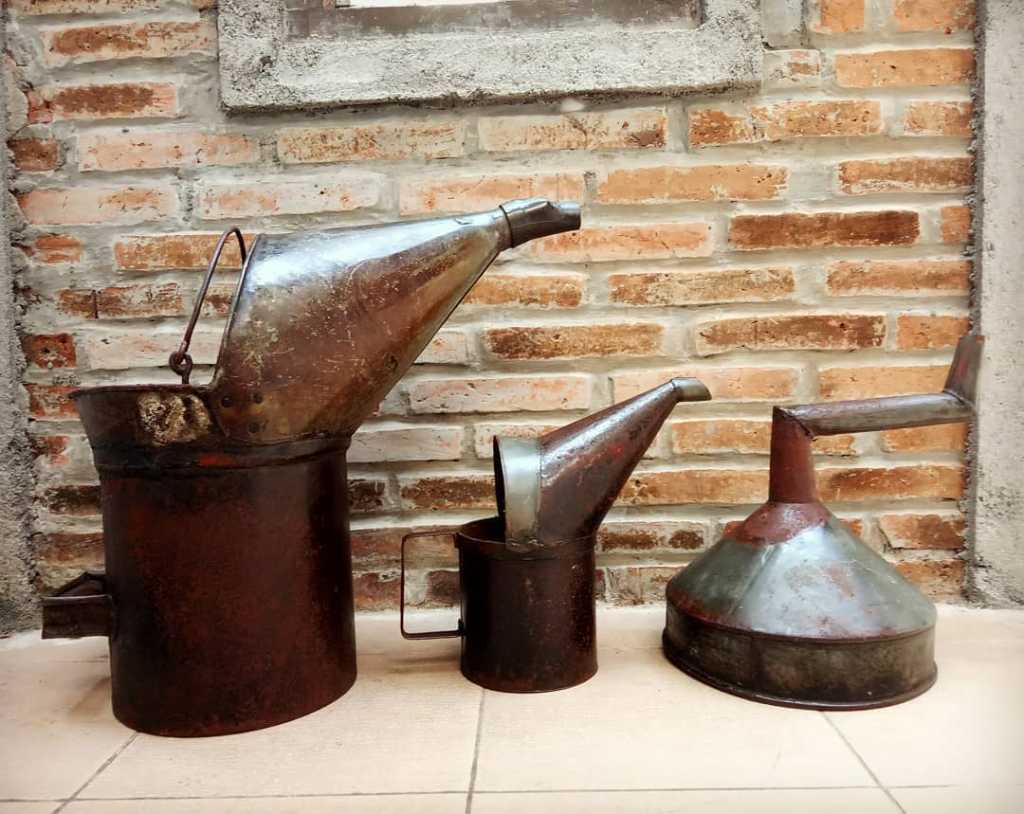 Vintage Ceret & Corong Minyak tanah