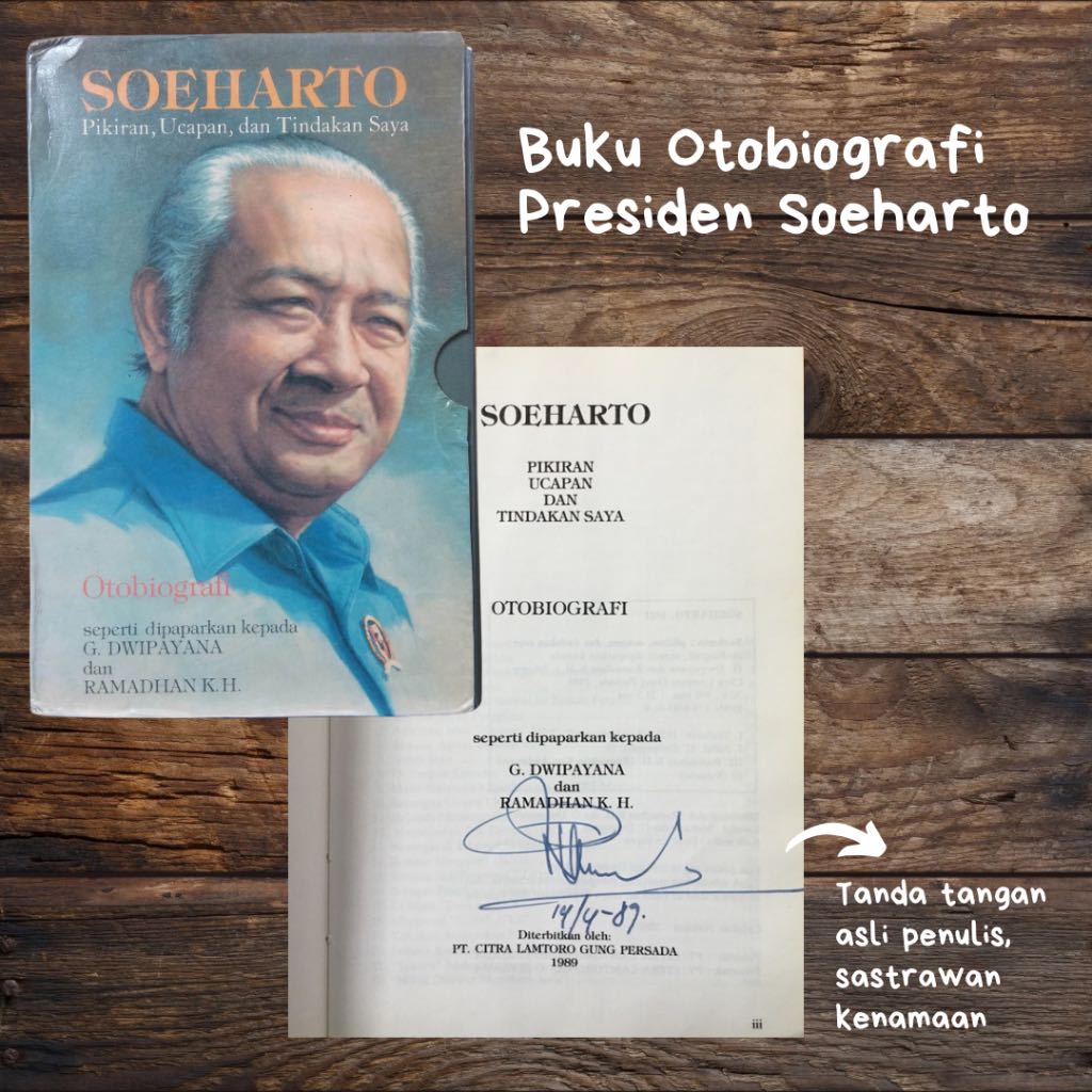 Otobiografi Soeharto: Pikiran, Ucapan, dan Tindakan Saya