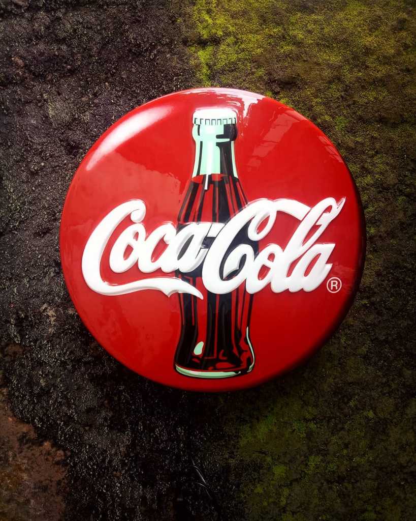 Neon Sign "Coca-Cola" Vintage.