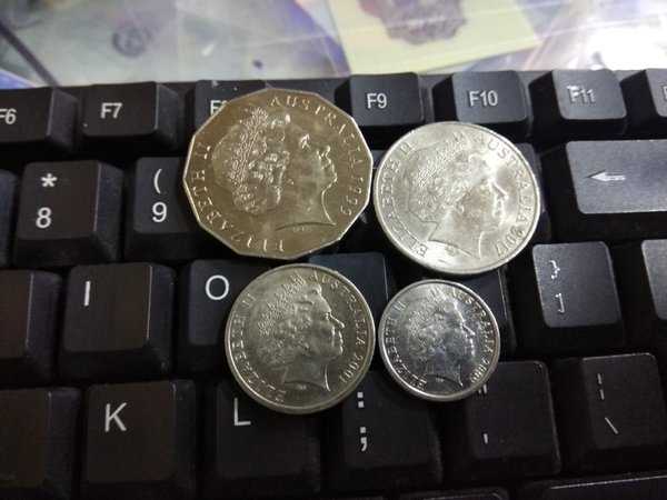 A 1774 Koin Set Australia Kondisi Mulus Sesuai Gambar